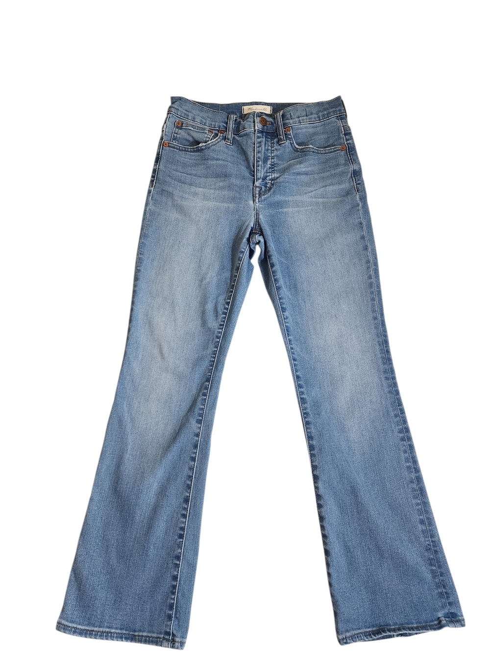 Madewell Cali Demi-Boot Crop Jeans Medium Wash Size 25
